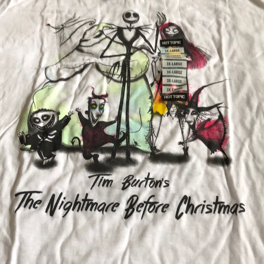 The Nightmare Before Christmas soundtrack tee